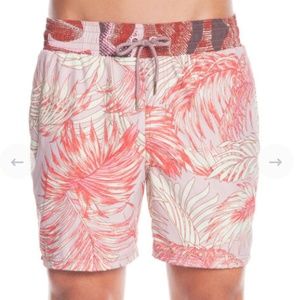 NWT MAAJI MEN SIZE S COAST LINE SWIM TRUNKS SHORTS